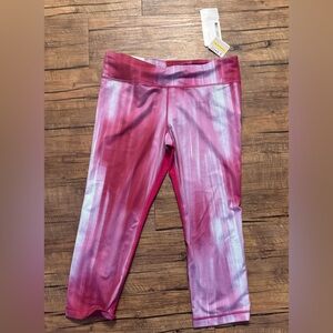 Under Armour - Pink and White Leggings